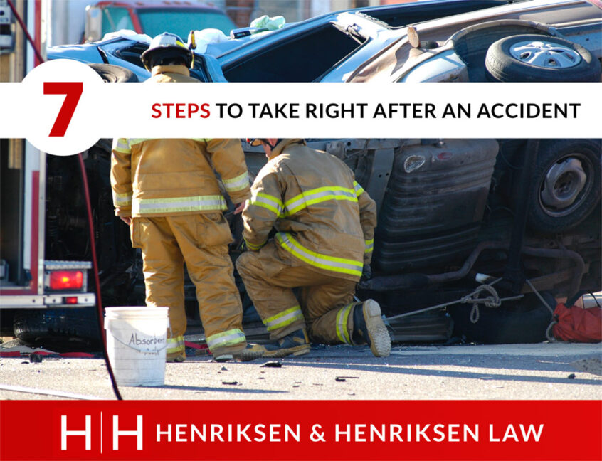 7 steps to take after car accident