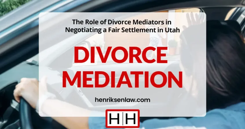 divorce mediation role divorced couple with child