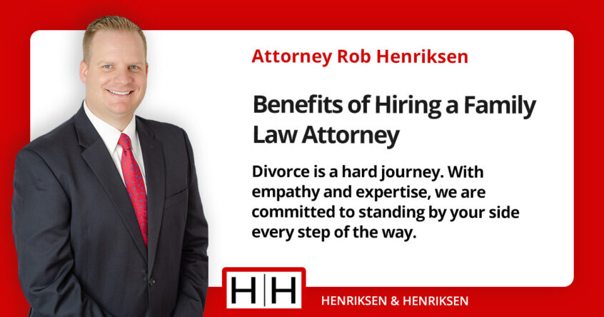 divorce attorney Rob Henriksen