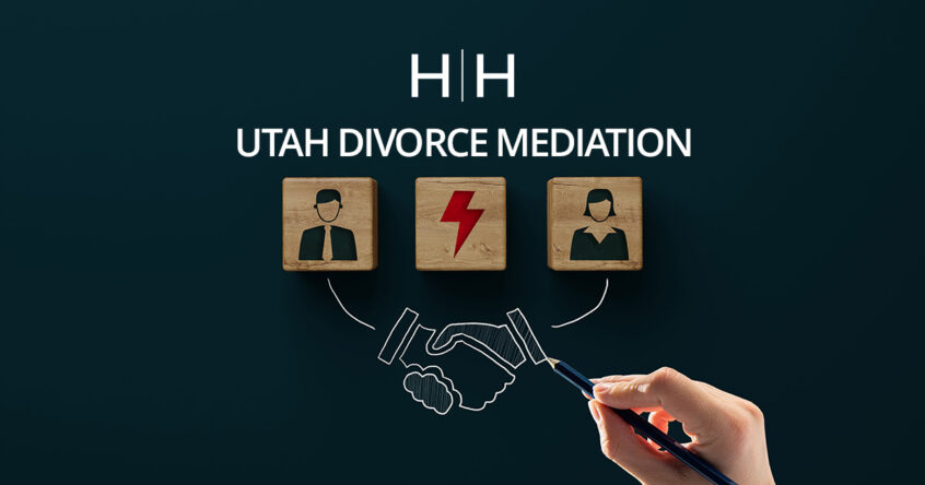 graphic puzzle pieces illustration divorce mediation